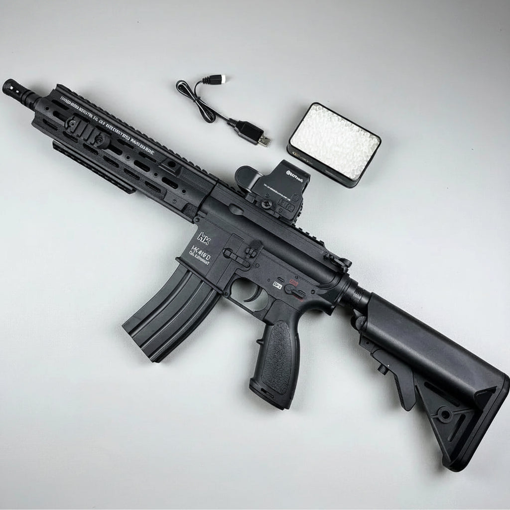 Carbon Fiber HK416D Gel Blaster With SMR Handguard