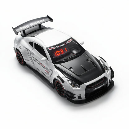 GTR Car Alarm Clock with Engine Sound & Light Mist