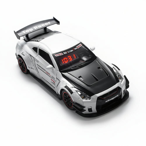 GTR Car Alarm Clock with Engine Sound & Light Mist