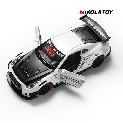 GTR Car Alarm Clock with Engine Sound & Light Mist