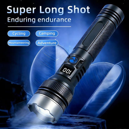 Super Bright 100000 Lumens Rechargeable LED Flashlight