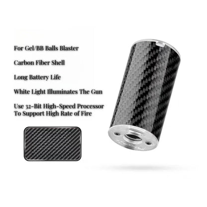 Carbon Fiber Tracer For Gel/BB Balls Blaster