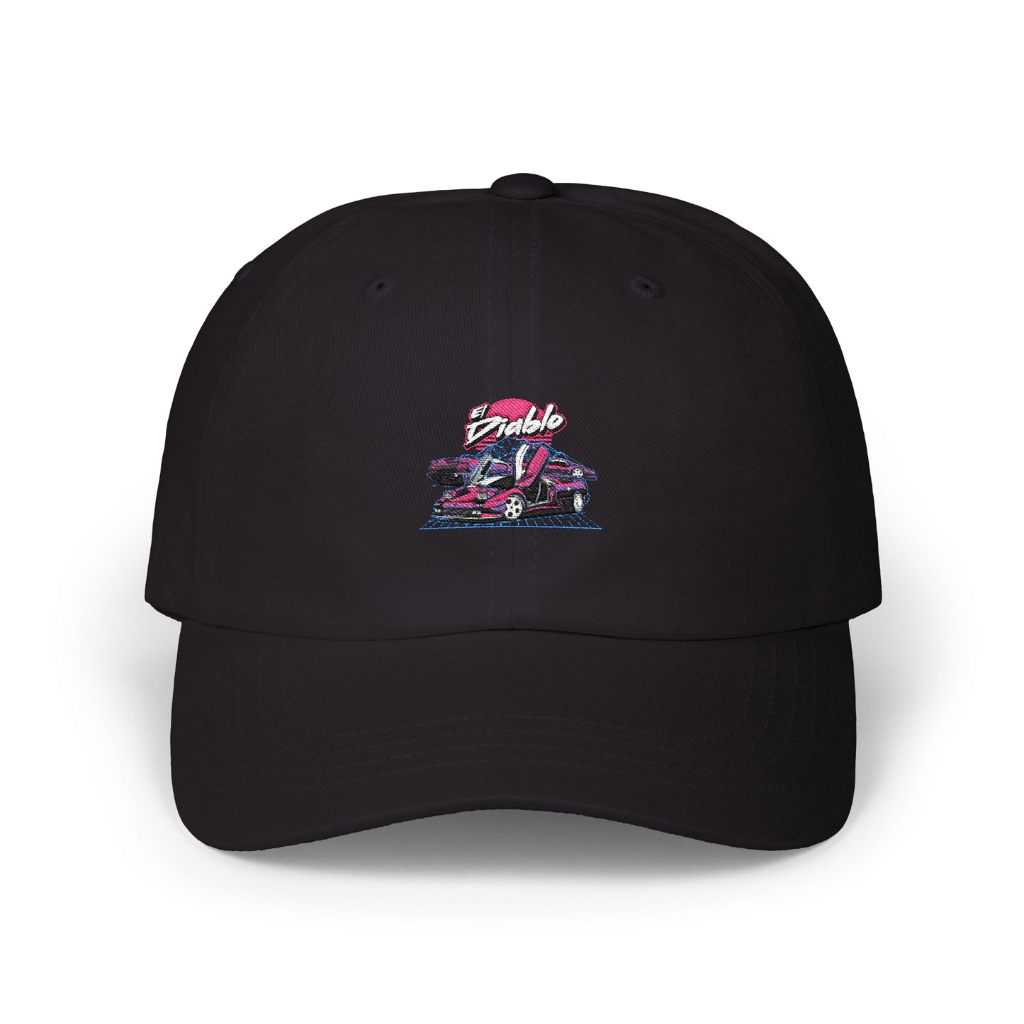 El Diablo Lamborghino Embroidered Dad Cap - Perfect for Car Enthusiasts - Gift for Fathers Day - Unisex Casual Style Hat