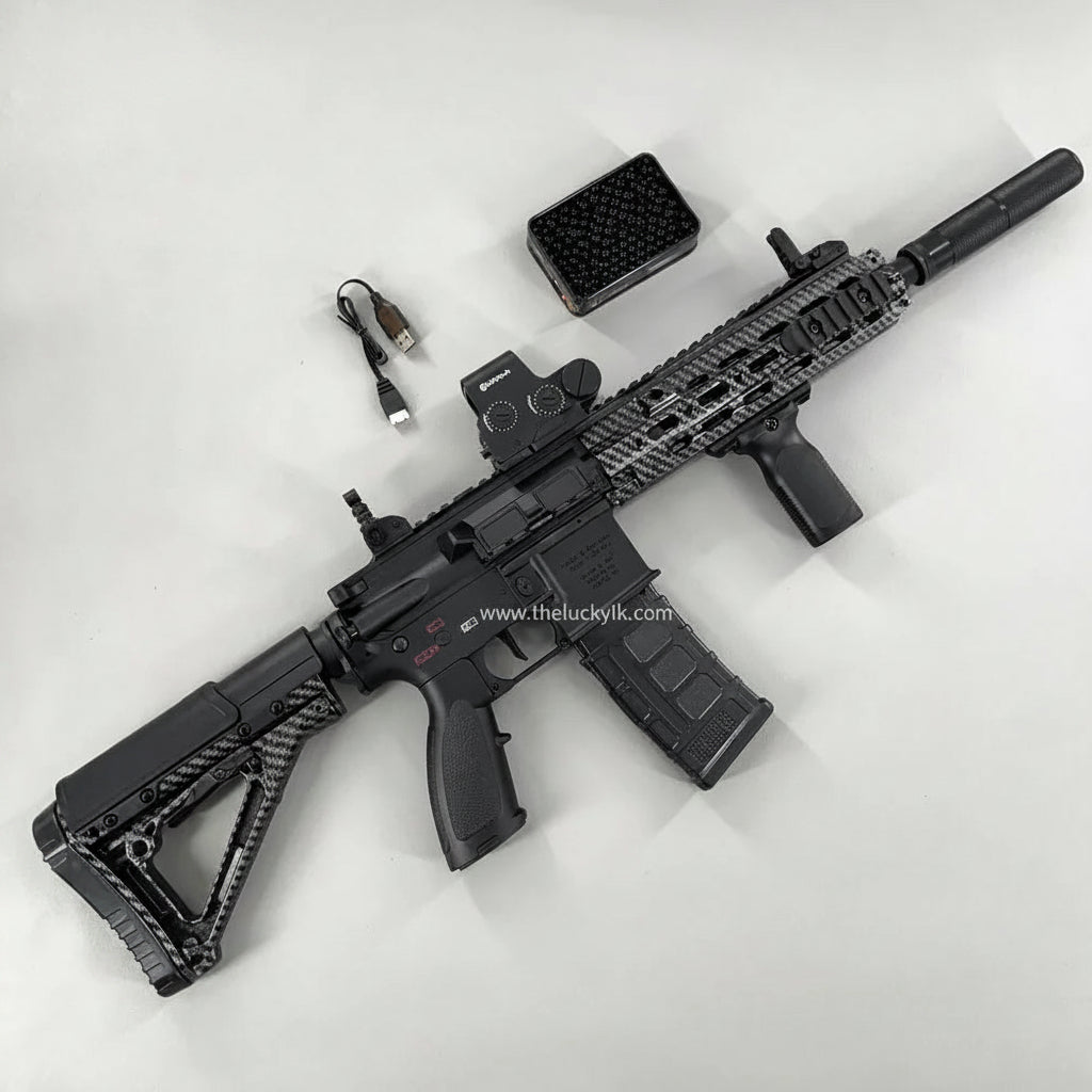 Carbon Fiber HK416D Gel Blaster With SMR Handguard