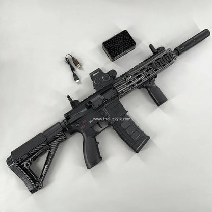Carbon Fiber HK416D Gel Blaster With SMR Handguard