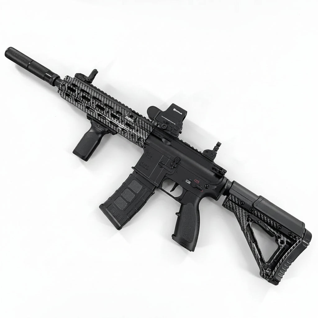 Carbon Fiber HK416D Gel Blaster With SMR Handguard