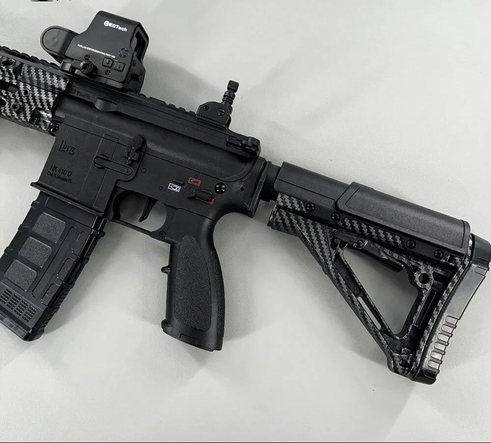 Carbon Fiber HK416D Gel Blaster With SMR Handguard