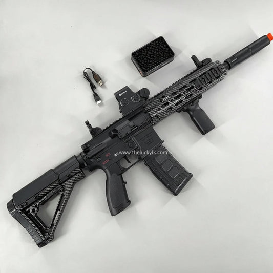 Carbon Fiber HK416D Gel Blaster With SMR Handguard