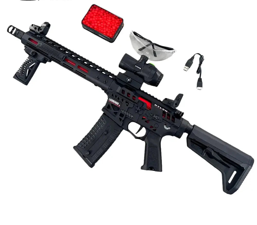 Tactical Edition N4 Blaze Gel Blaster With Carbon Fiber Accents