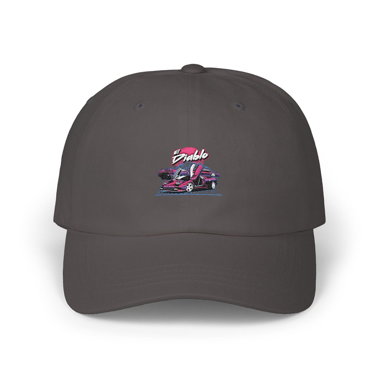 El Diablo Lamborghino Embroidered Dad Cap - Perfect for Car Enthusiasts - Gift for Fathers Day - Unisex Casual Style Hat