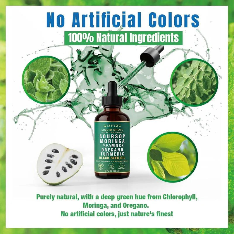 Soursop Bitters Liquid Drops 10-in-1 - Benefits View