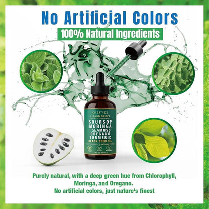 Soursop Bitters Liquid Drops 10-in-1 - Benefits View