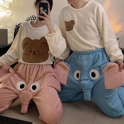 Funny Cartoon Elephant Pants