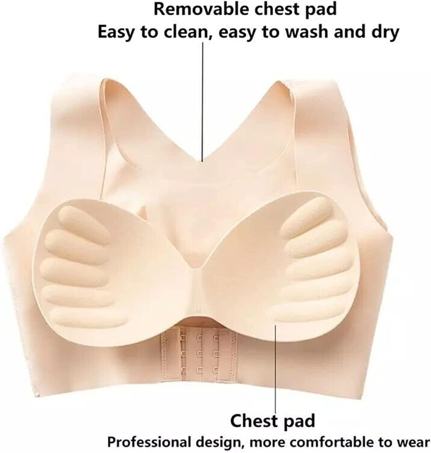 Posture correction bras for women full coverage and lift criss-cross front wire