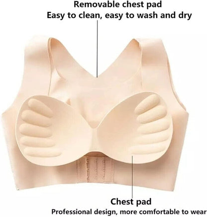 Posture correction bras for women full coverage and lift criss-cross front wire