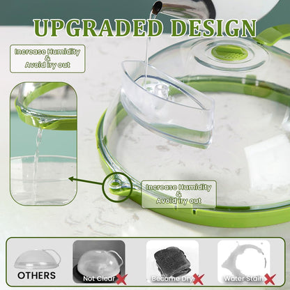 Microwave Cover for Food, 10 Inch Plate Covers