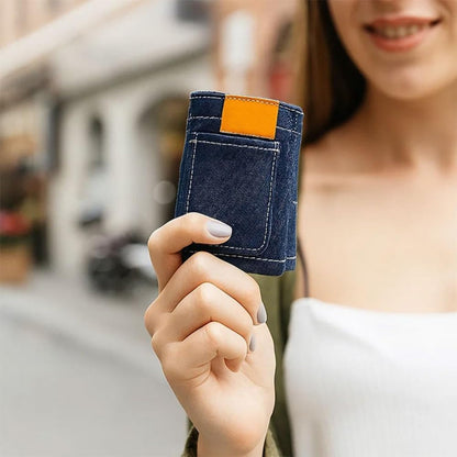 Mini Jeans Wallet
