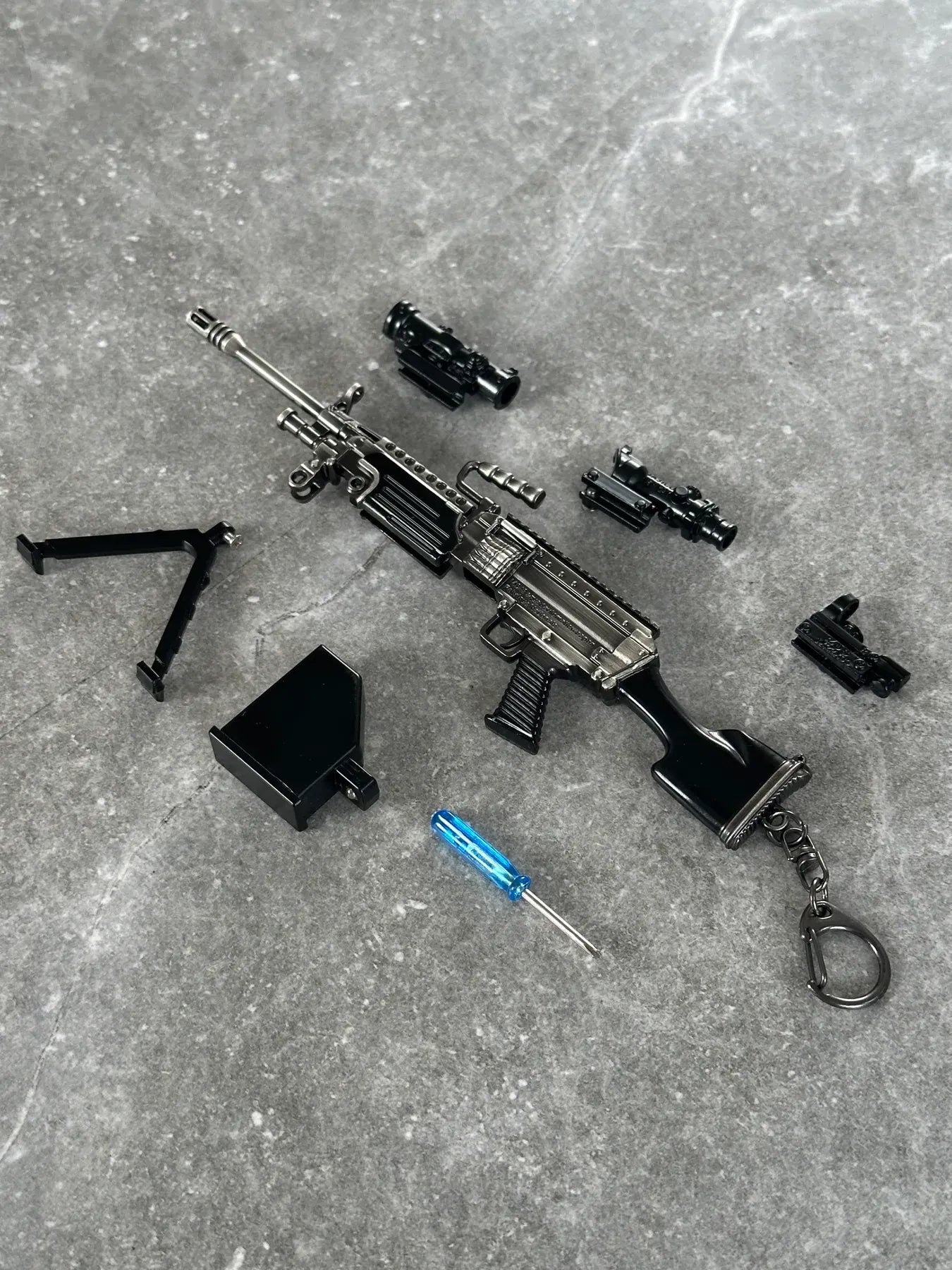 M249 Detachable Keychain