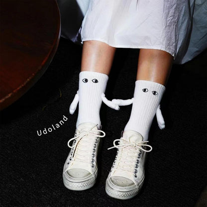 Magnetic Hand-Holding Socks