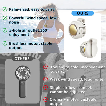 Portable USB Rechargeable Bladeless Fan