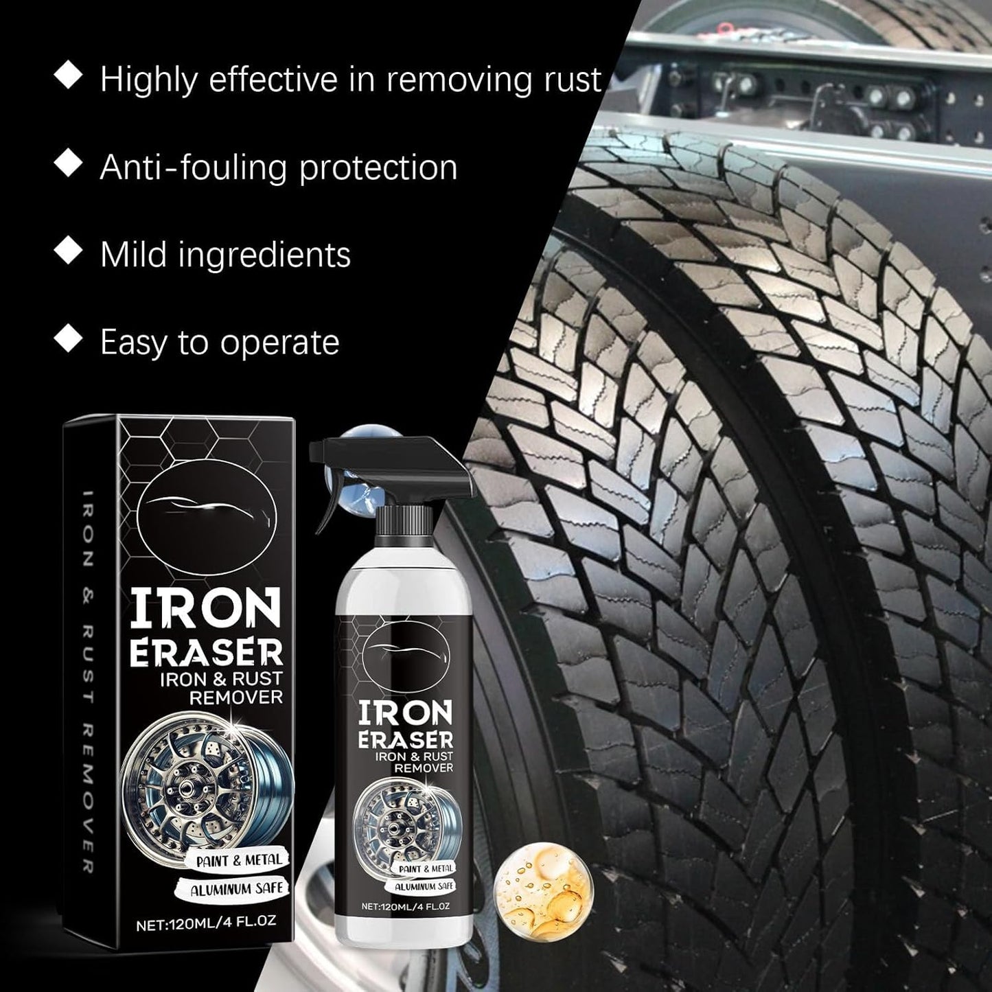 Iron Eraser Rust Remover Spray