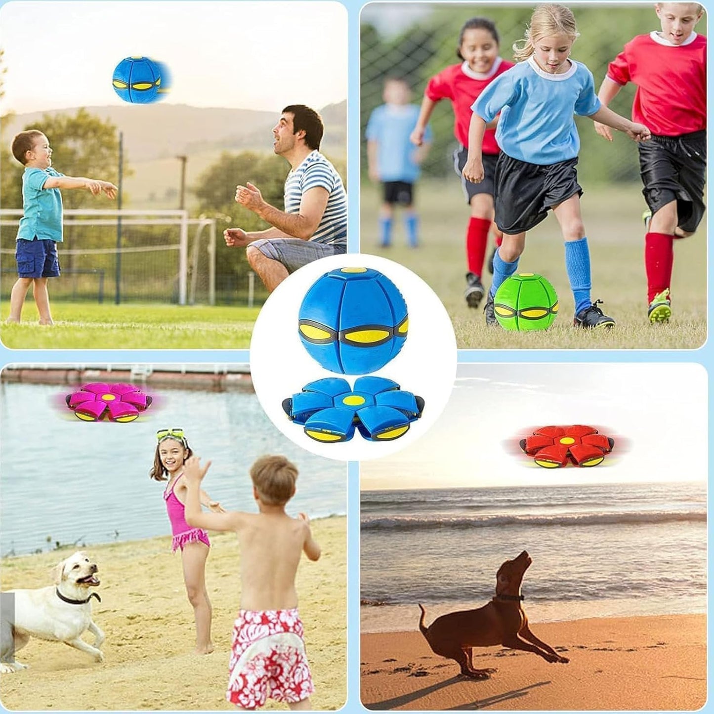 Children's Bouncing Ball with LED Lights