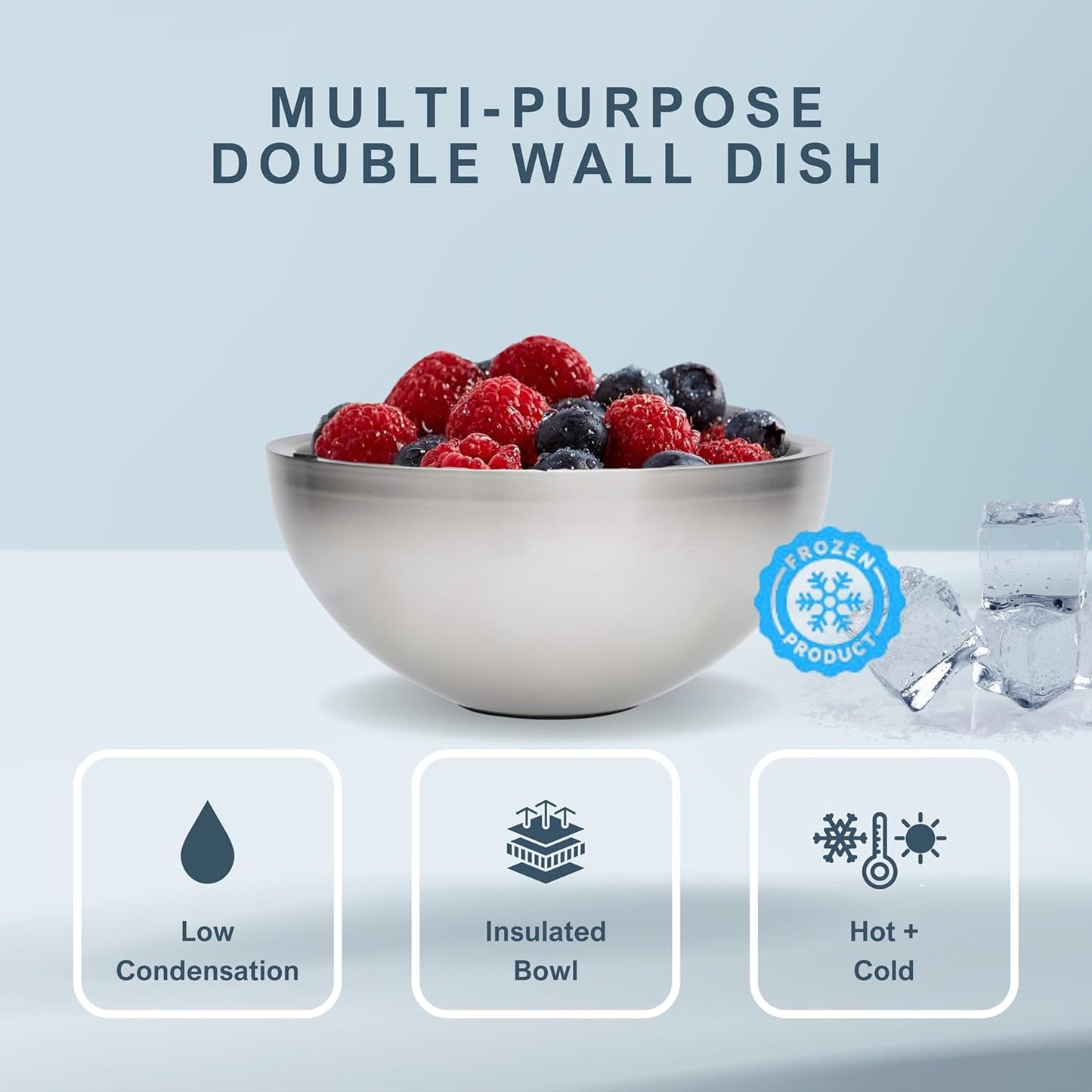 Stainless Steel Dip Chiller Bowl