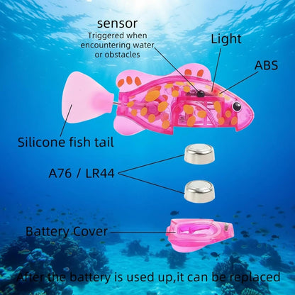 AquaGlow Magic Fish – Water-Activated LED Swimming Toy (8PCS)