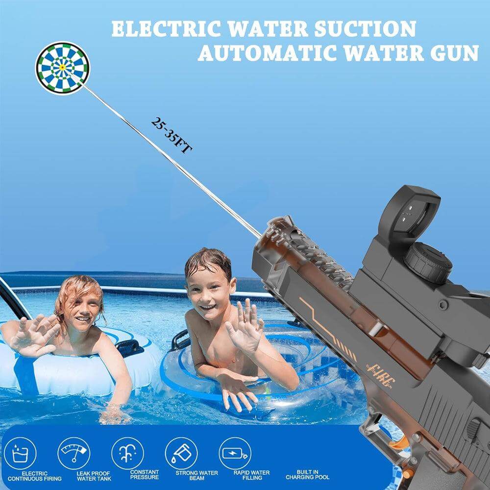 High Performance Black Electric Desert Eagle Water Gun