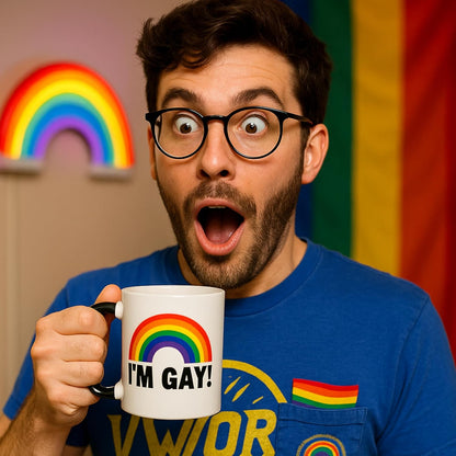 I'm Gay Rainbow Color Changing Mug