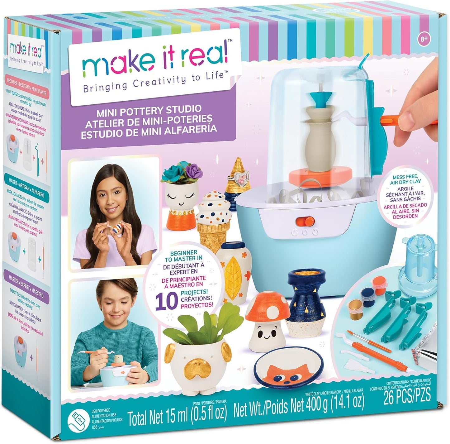 Make It Real Mini Pottery Studio