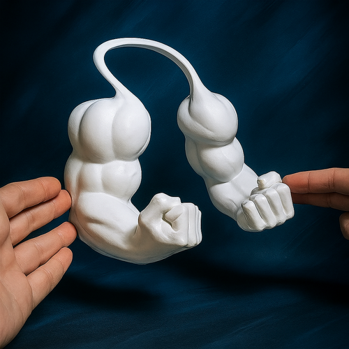 3D Cat Hulk Arms