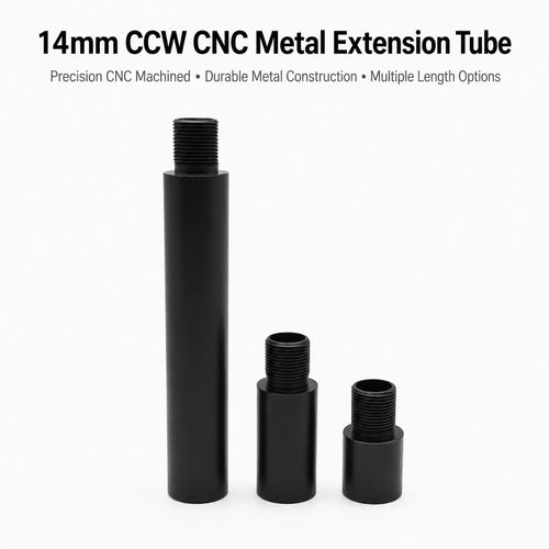14mm CCW CNC Metal Extension Tube