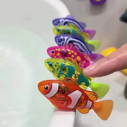 🐟 Magic Swimming Fish with Lights 4pc
