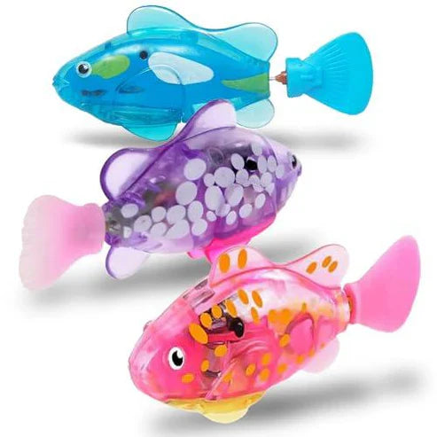 🐟 Magic Swimming Fish with Lights 4pc