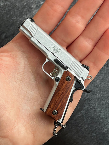 Kimber Wooden Grip Detachable Keychain