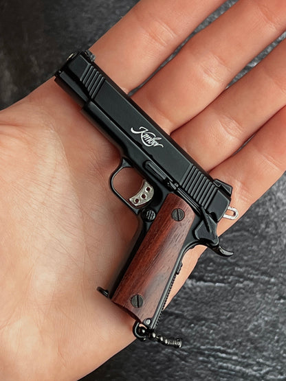 Kimber Wooden Grip Detachable Keychain