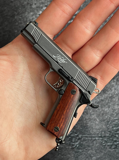 Kimber Wooden Grip Detachable Keychain