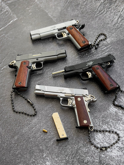 Kimber Wooden Grip Detachable Keychain