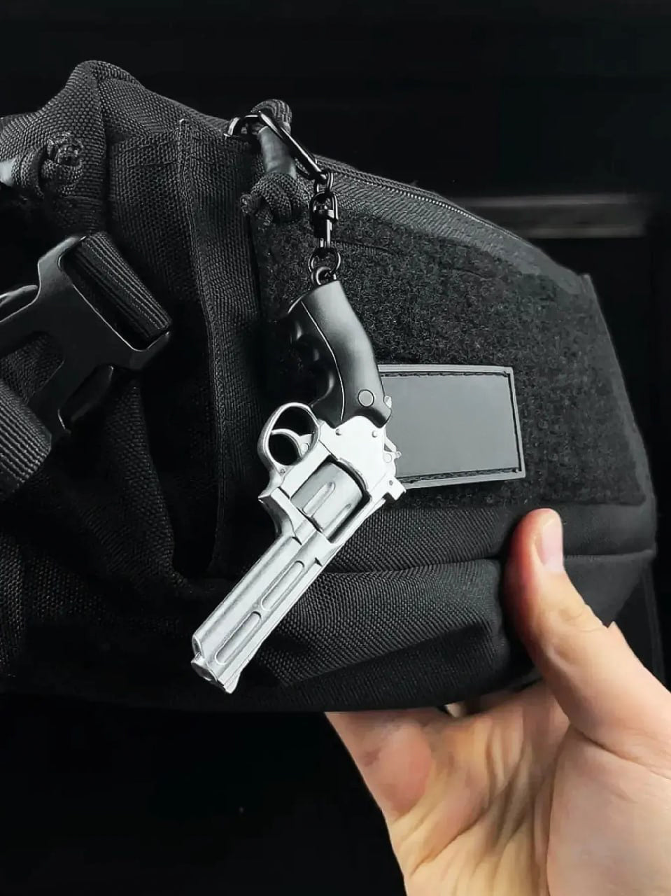 Revolver Keychain