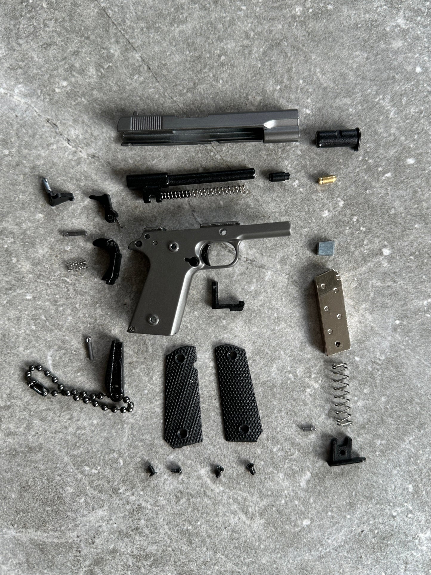Colt Wooden Grip Detachable Keychain