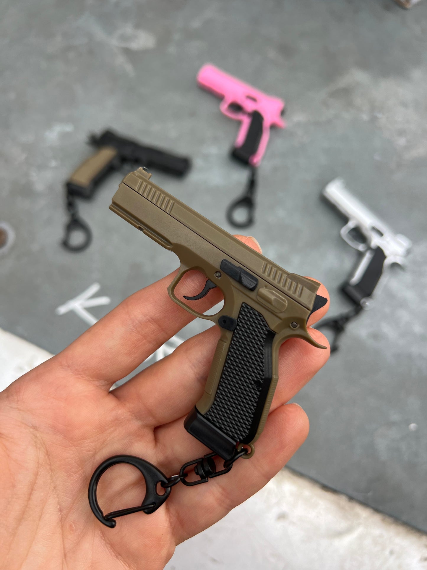CZ 75 Shadow Keychain