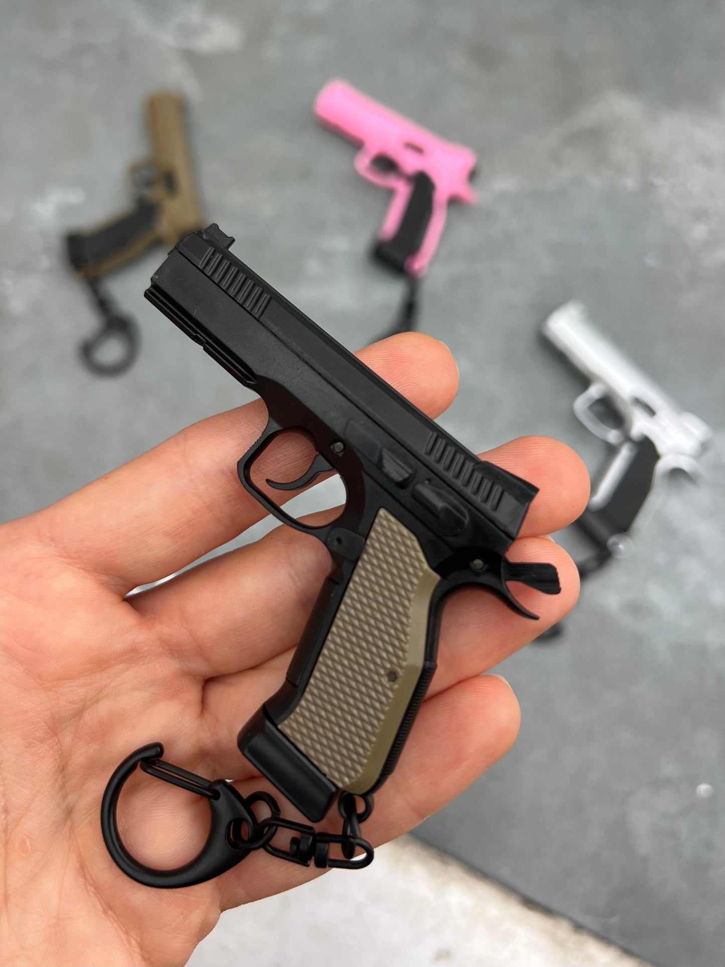 CZ 75 Shadow Keychain