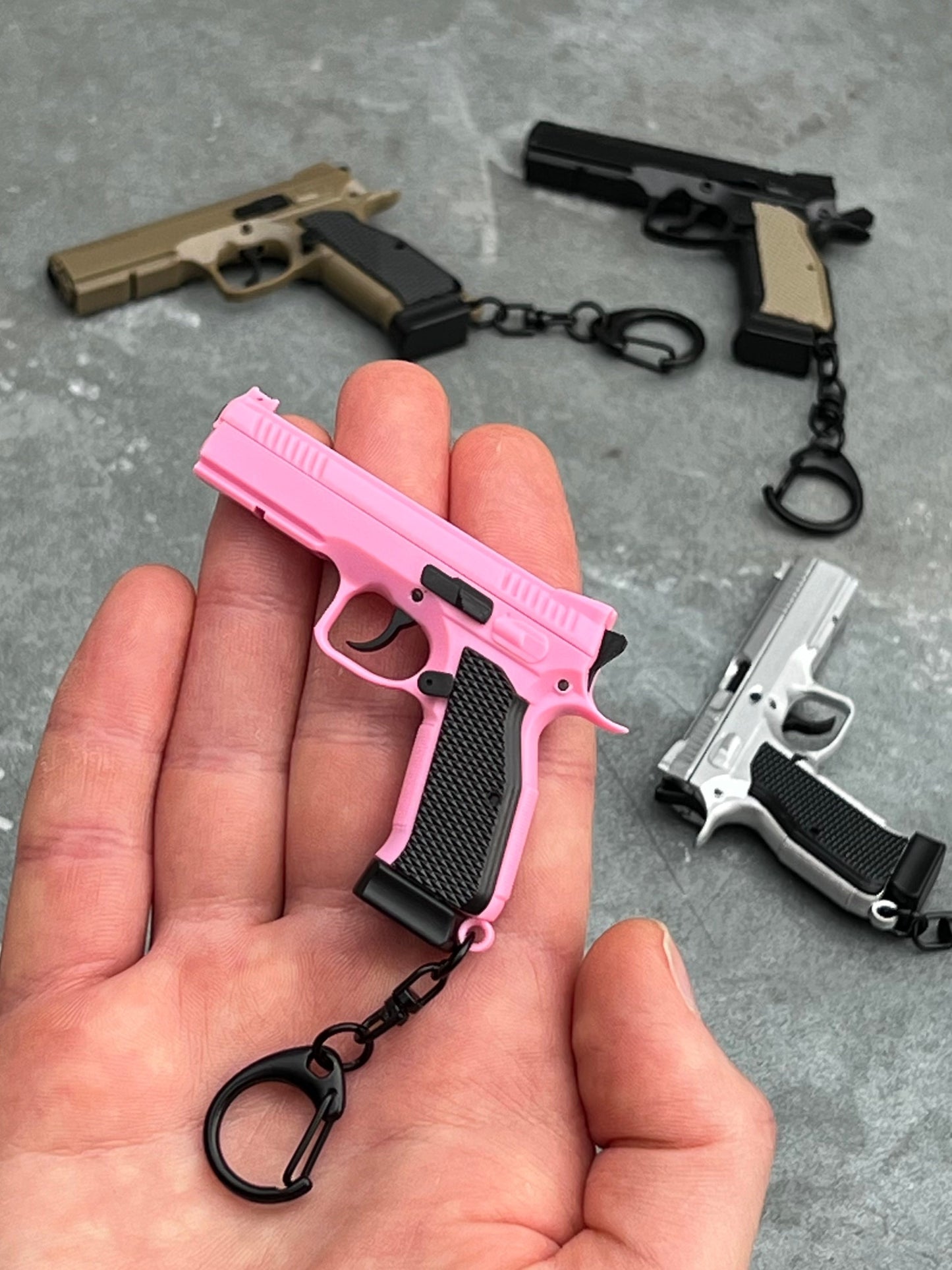 CZ 75 Shadow Keychain