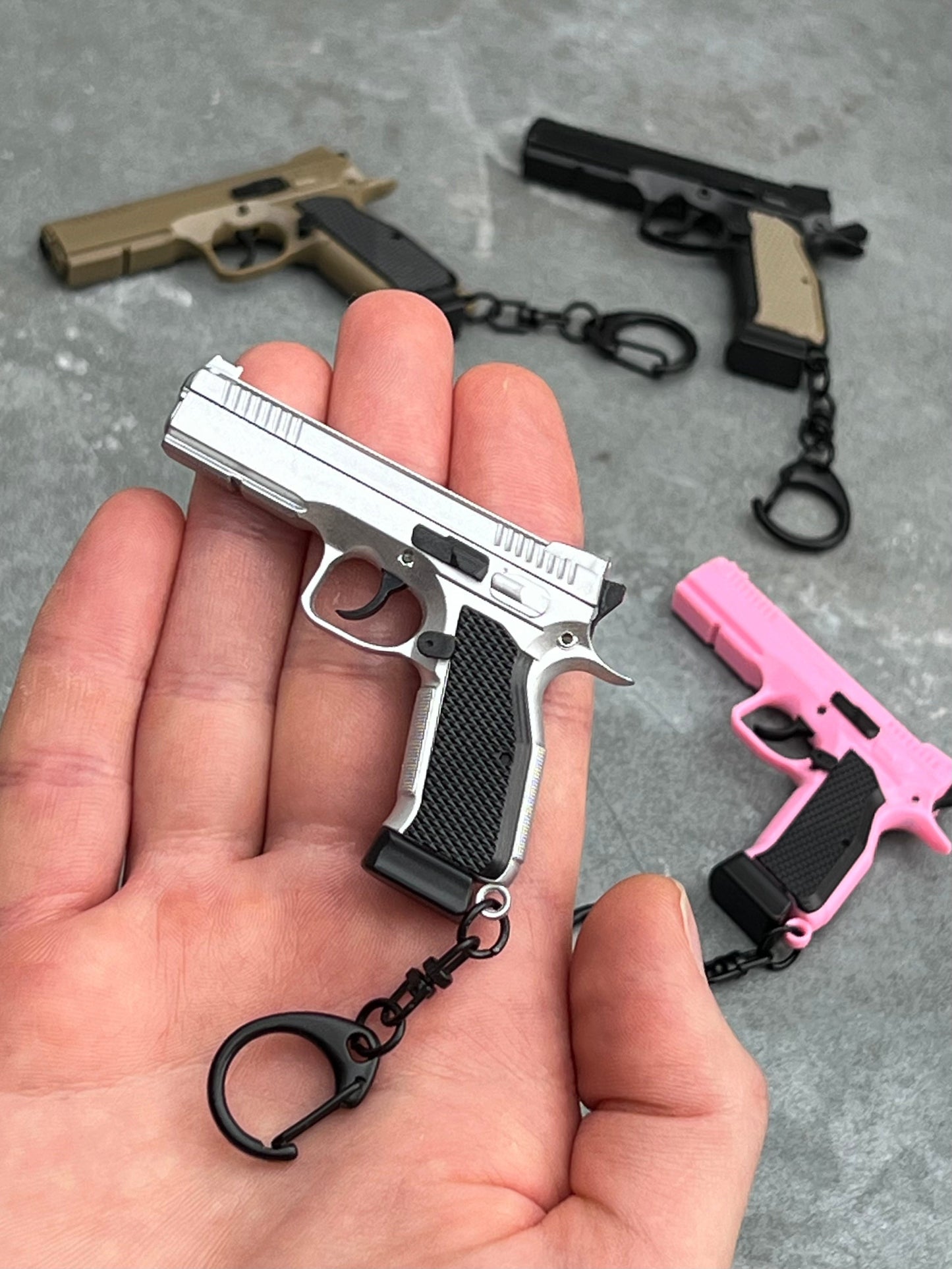CZ 75 Shadow Keychain