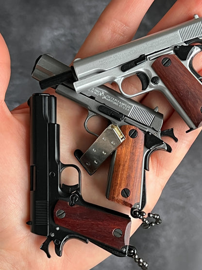 Colt Wooden Grip Detachable Keychain
