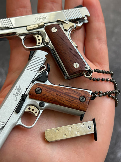 Kimber Wooden Grip Detachable Keychain