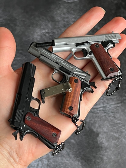 Colt Wooden Grip Detachable Keychain