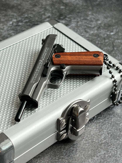Colt Wooden Grip Detachable Keychain