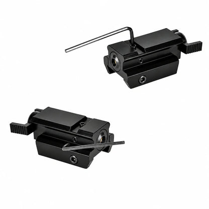 Mini Metal Red Laser With 20mm Adjustable Rail